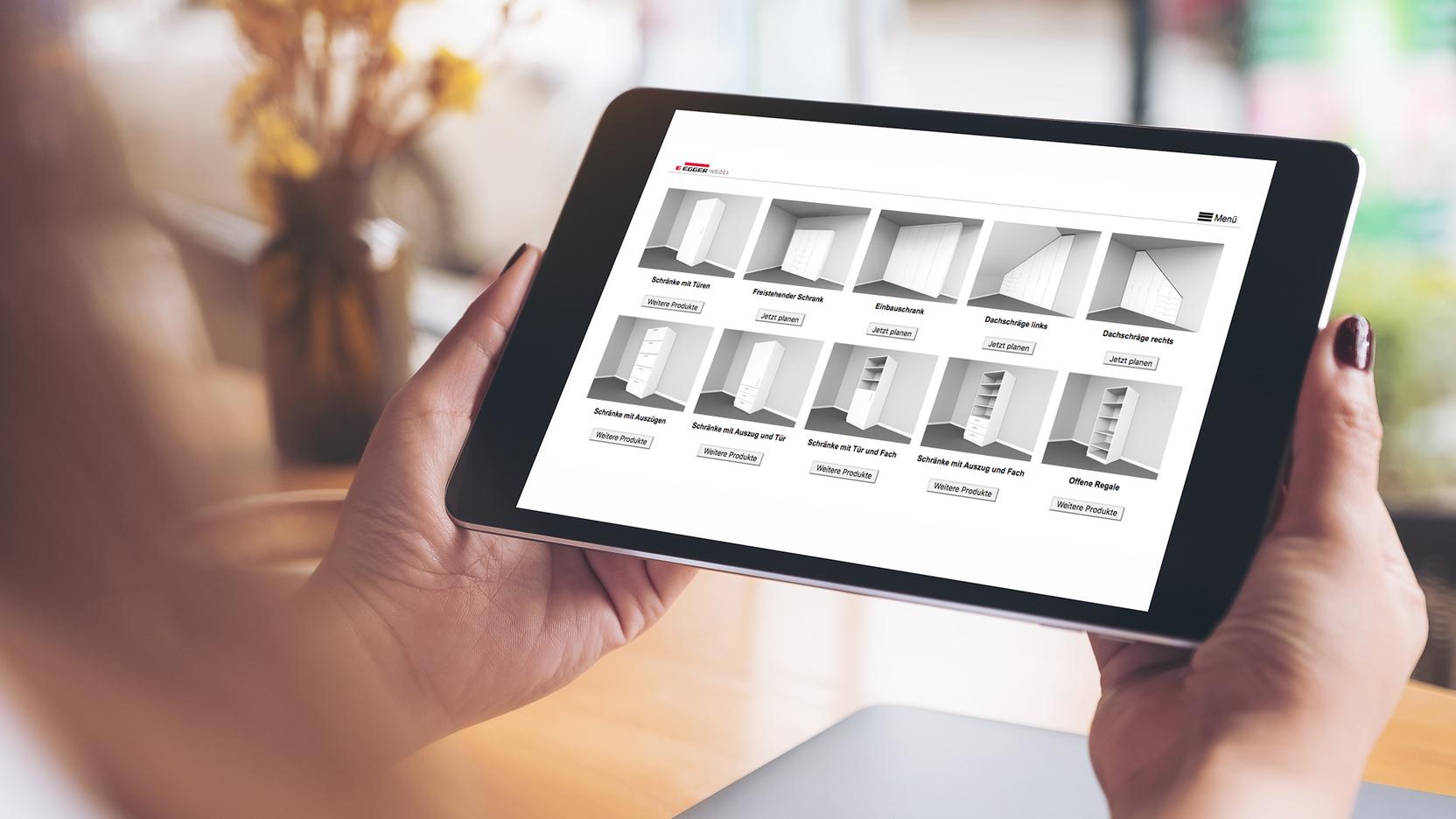 #Branche1# Möbelplaner - online Möbel planen #Branche1# Möbelplaner auf dem IPad - Möbelübersicht